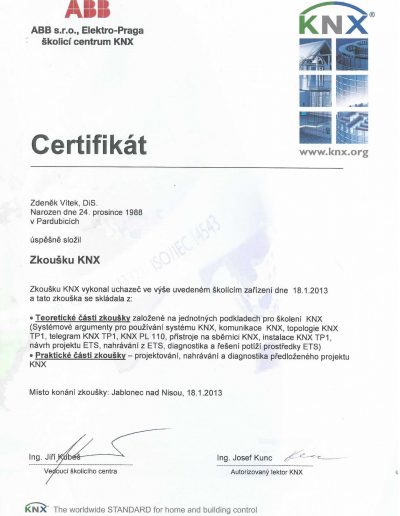 KNX-Zertifikat