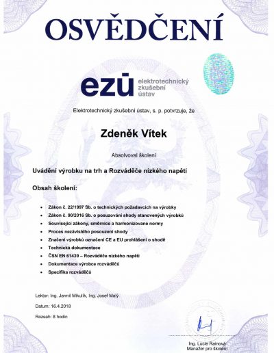 EZÚ-Zertifikat