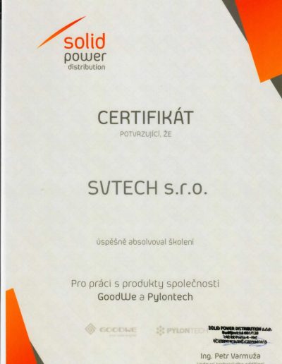 GoodWe und Pylontech Zertifikat